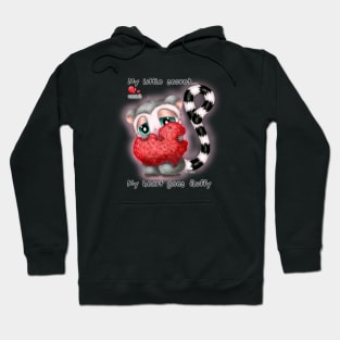 My little secret... My heart goes fluffy Hoodie